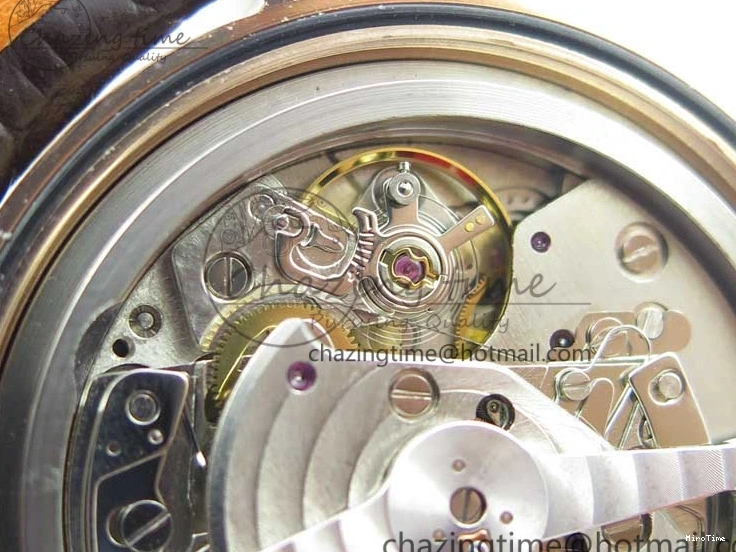 MIROTIME 0321 Lightweight Portugieser Chrono  42 IW390406 RG ZF 1:1 Best Edition White Dial on Brown Leather Strap A 7123